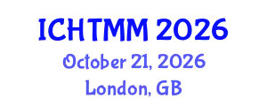 International Conference on Hospitality, Tourism Marketing and Management (ICHTMM) October 21, 2026 - London, United Kingdom