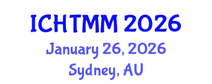 International Conference on Hospitality, Tourism Marketing and Management (ICHTMM) January 26, 2026 - Sydney, Australia