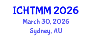 International Conference on Hospitality, Tourism Marketing and Management (ICHTMM) March 30, 2026 - Sydney, Australia