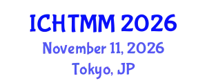 International Conference on Hospitality, Tourism Marketing and Management (ICHTMM) November 11, 2026 - Tokyo, Japan