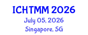 International Conference on Hospitality, Tourism Marketing and Management (ICHTMM) July 05, 2026 - Singapore, Singapore