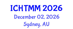 International Conference on Hospitality, Tourism Marketing and Management (ICHTMM) December 02, 2026 - Sydney, Australia