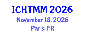International Conference on Hospitality, Tourism Marketing and Management (ICHTMM) November 18, 2026 - Paris, France