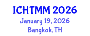 International Conference on Hospitality, Tourism Marketing and Management (ICHTMM) January 19, 2026 - Bangkok, Thailand