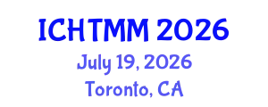 International Conference on Hospitality, Tourism Marketing and Management (ICHTMM) July 19, 2026 - Toronto, Canada