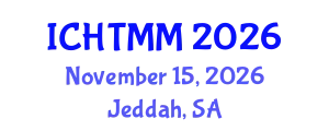 International Conference on Hospitality, Tourism Marketing and Management (ICHTMM) November 15, 2026 - Jeddah, Saudi Arabia