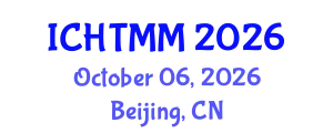 International Conference on Hospitality, Tourism Marketing and Management (ICHTMM) October 06, 2026 - Beijing, China