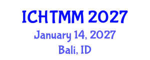 International Conference on Hospitality, Tourism Marketing and Management (ICHTMM) January 14, 2027 - Bali, Indonesia