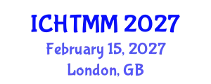 International Conference on Hospitality, Tourism Marketing and Management (ICHTMM) February 15, 2027 - London, United Kingdom