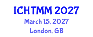 International Conference on Hospitality, Tourism Marketing and Management (ICHTMM) March 15, 2027 - London, United Kingdom