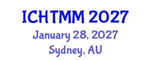 International Conference on Hospitality, Tourism Marketing and Management (ICHTMM) January 28, 2027 - Sydney, Australia