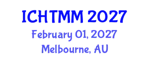 International Conference on Hospitality, Tourism Marketing and Management (ICHTMM) February 01, 2027 - Melbourne, Australia