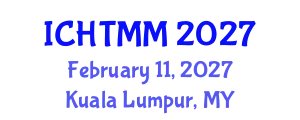 International Conference on Hospitality, Tourism Marketing and Management (ICHTMM) February 11, 2027 - Kuala Lumpur, Malaysia