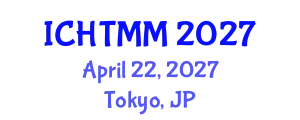 International Conference on Hospitality, Tourism Marketing and Management (ICHTMM) April 22, 2027 - Tokyo, Japan