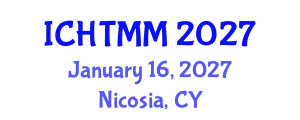 International Conference on Hospitality, Tourism Marketing and Management (ICHTMM) January 16, 2027 - Nicosia, Cyprus