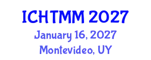 International Conference on Hospitality, Tourism Marketing and Management (ICHTMM) January 16, 2027 - Montevideo, Uruguay