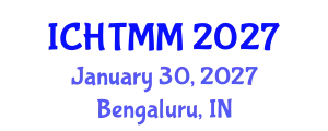 International Conference on Hospitality, Tourism Marketing and Management (ICHTMM) January 30, 2027 - Bengaluru, India