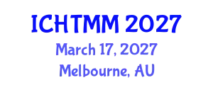 International Conference on Hospitality, Tourism Marketing and Management (ICHTMM) March 17, 2027 - Melbourne, Australia