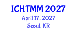 International Conference on Hospitality, Tourism Marketing and Management (ICHTMM) April 17, 2027 - Seoul, Republic of Korea