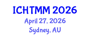 International Conference on Hospitality, Tourism Marketing and Management (ICHTMM) April 27, 2026 - Sydney, Australia