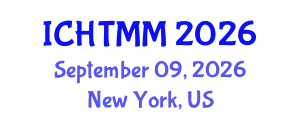 International Conference on Hospitality, Tourism Marketing and Management (ICHTMM) September 09, 2026 - New York, United States
