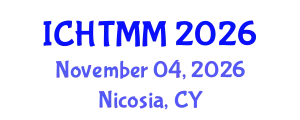 International Conference on Hospitality, Tourism Marketing and Management (ICHTMM) November 04, 2026 - Nicosia, Cyprus