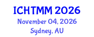International Conference on Hospitality, Tourism Marketing and Management (ICHTMM) November 04, 2026 - Sydney, Australia