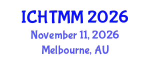 International Conference on Hospitality, Tourism Marketing and Management (ICHTMM) November 11, 2026 - Melbourne, Australia