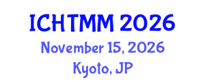 International Conference on Hospitality, Tourism Marketing and Management (ICHTMM) November 15, 2026 - Kyoto, Japan