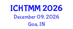 International Conference on Hospitality, Tourism Marketing and Management (ICHTMM) December 09, 2026 - Goa, India