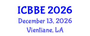 International Conference on Biophysical and Biomedical Engineering (ICBBE) December 13, 2026 - Vientiane, Laos
