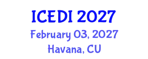 International Conference on Equality, Diversity and Inclusion (ICEDI) February 03, 2027 - Havana, Cuba