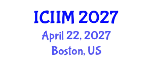 International Conference on Innovation and Information Management (ICIIM) April 22, 2027 - Boston, United States