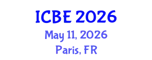 International Conference on Biomedical Engineering (ICBE) May 11, 2026 - Paris, France