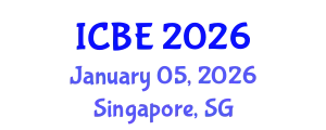 International Conference on Biomedical Engineering (ICBE) January 05, 2026 - Singapore, Singapore