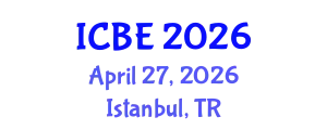International Conference on Biomedical Engineering (ICBE) April 27, 2026 - Istanbul, Turkey