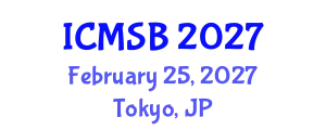 International Conference on Mathematics, Statistics and Biostatistics (ICMSB) February 25, 2027 - Tokyo, Japan
