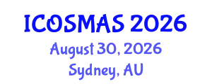 International Conference on Orthopedics, Sports Medicine and Arthroscopic Surgery (ICOSMAS) August 30, 2026 - Sydney, Australia
