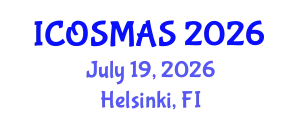 International Conference on Orthopedics, Sports Medicine and Arthroscopic Surgery (ICOSMAS) July 19, 2026 - Helsinki, Finland