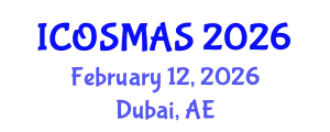 International Conference on Orthopedics, Sports Medicine and Arthroscopic Surgery (ICOSMAS) February 12, 2026 - Dubai, United Arab Emirates