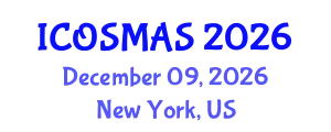 International Conference on Orthopedics, Sports Medicine and Arthroscopic Surgery (ICOSMAS) December 09, 2026 - New York, United States
