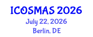 International Conference on Orthopedics, Sports Medicine and Arthroscopic Surgery (ICOSMAS) July 22, 2026 - Berlin, Germany
