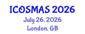 International Conference on Orthopedics, Sports Medicine and Arthroscopic Surgery (ICOSMAS) July 26, 2026 - London, United Kingdom