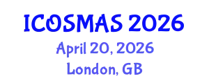 International Conference on Orthopedics, Sports Medicine and Arthroscopic Surgery (ICOSMAS) April 20, 2026 - London, United Kingdom