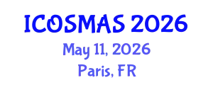 International Conference on Orthopedics, Sports Medicine and Arthroscopic Surgery (ICOSMAS) May 11, 2026 - Paris, France