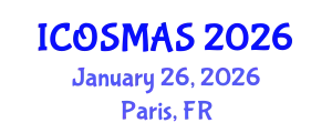 International Conference on Orthopedics, Sports Medicine and Arthroscopic Surgery (ICOSMAS) January 26, 2026 - Paris, France