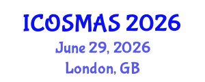 International Conference on Orthopedics, Sports Medicine and Arthroscopic Surgery (ICOSMAS) June 29, 2026 - London, United Kingdom