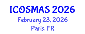 International Conference on Orthopedics, Sports Medicine and Arthroscopic Surgery (ICOSMAS) February 23, 2026 - Paris, France