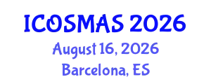International Conference on Orthopedics, Sports Medicine and Arthroscopic Surgery (ICOSMAS) August 16, 2026 - Barcelona, Spain
