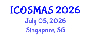 International Conference on Orthopedics, Sports Medicine and Arthroscopic Surgery (ICOSMAS) July 05, 2026 - Singapore, Singapore